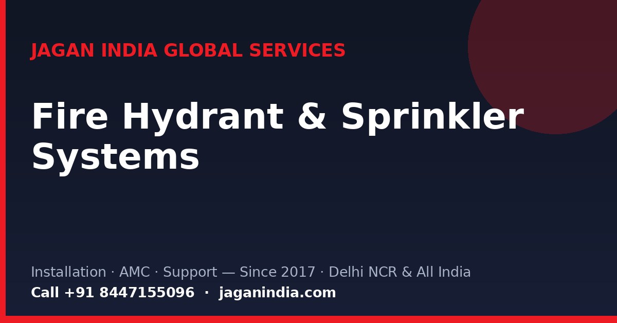 Fire Hydrant & Sprinkler Systems