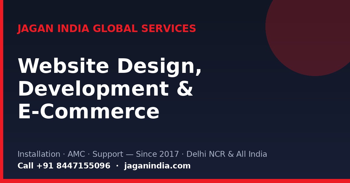 Website Design, Development & E-Commerce